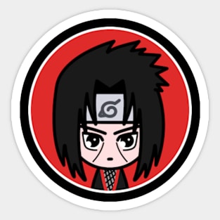 Itachi Naruto Chibi Anime Art Sticker